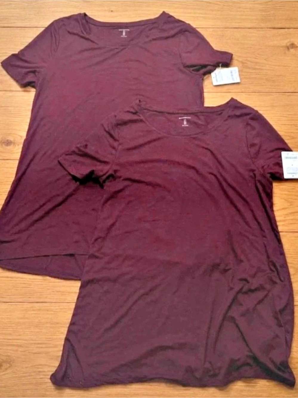 Amazon Women's Short Sleeve Tees in Purple